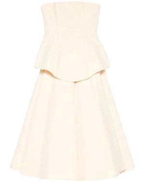 Solace London Midi Dresses - Neutro