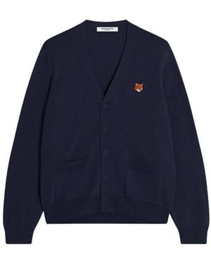Maison Kitsuné Cardigans - Blue