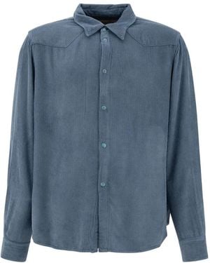 Stockholm Surfboard Club Casual Shirts - Blue