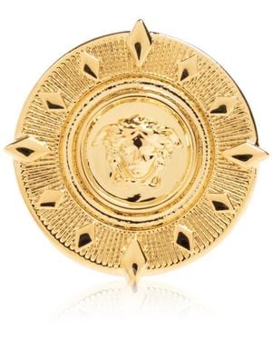 Versace Signet Ring Mit Medusa-Kopf - Mettallic