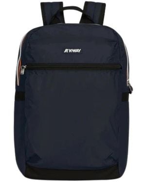 K-Way Backpacks - Blue