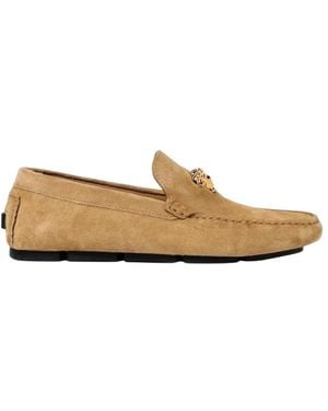 Versace Loafers - Natural
