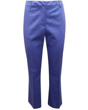 EMMA & GAIA Straight Trousers - Azul