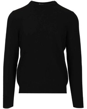 McQueen Round-Neck Knitwear - Negro