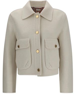 Thom Browne Light Jackets - Grigio