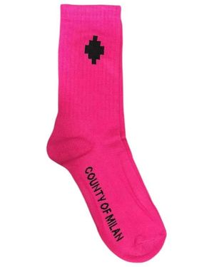 Marcelo Burlon Socks - Rosa