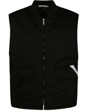 Palm Angels Waistcoats - Black