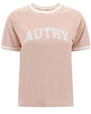 Autry T-Shirts - Rosa