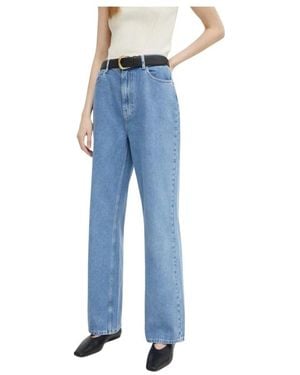 2nd Day Gerades Jeans - Blau