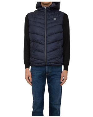 Guess Giubbotti Blu - Blauw