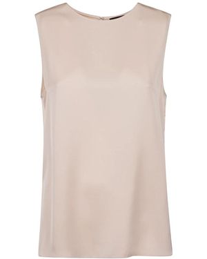 Theory Sleeveless Tops - Neutro