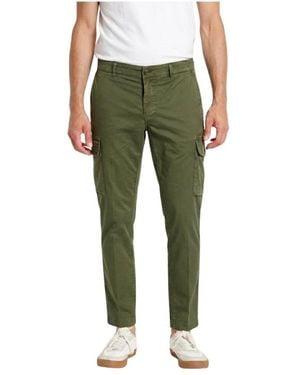 Mason's Slim-Fit Trousers - Green