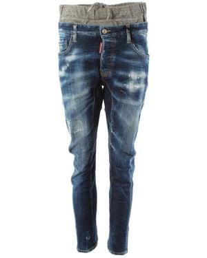 DSquared² Slim Fit Jeans - Blue