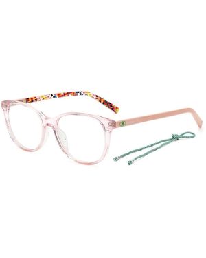 Missoni Acetatrahmen Mit Rosa Zifferblatt - Mettallic