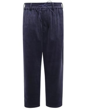 Y-3 Wide Trousers - Blue