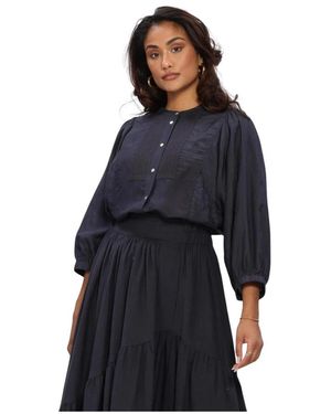 RUBY TUESDAY Overhemden ,Blauw ,Linnen Blouses Illiez