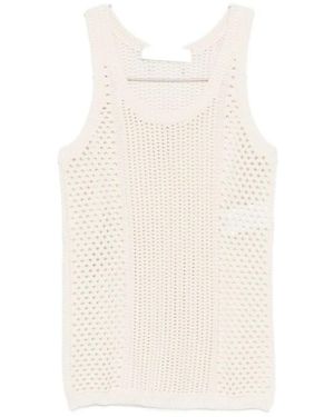 Golden Goose Sleeveless Tops - White