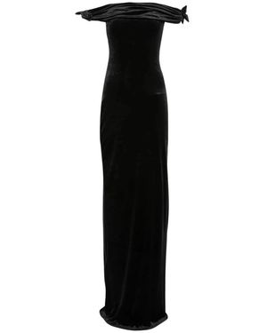 Twentyfourhaitch Gowns - Black