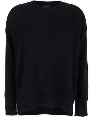 Plain Units Cashmere Knitwear - Nero