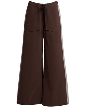 Stutterheim Wide Trousers - Marrón