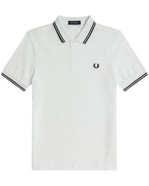 Fred Perry Polo Shirts - White