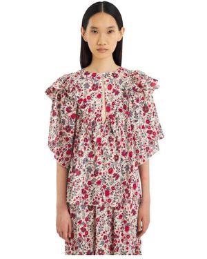 Antik Batik Overhemden ,Veelkleurig ,Katoen Annie Tee - Rood