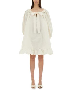 Patou Short Dresses - White