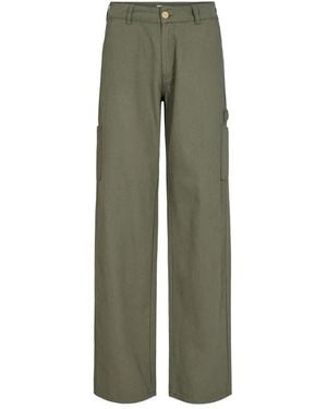Sofie Schnoor Wide Trousers - Verde