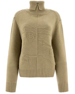 Burberry Cashmere Knitwear - Verde