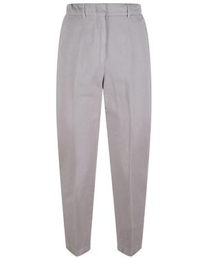 Incotex Wide Trousers - Grey