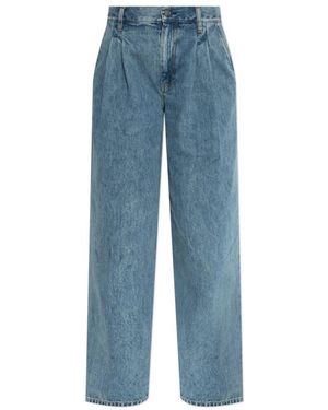 Helmut Lang Wide Jeans - Blauw