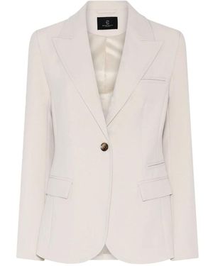 Bruuns Bazaar Socrateabbtiff Blazer - Naturel