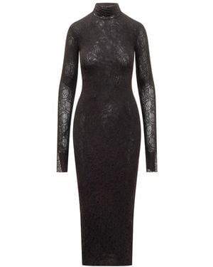 Philosophy Di Lorenzo Serafini Midi Dresses - Black