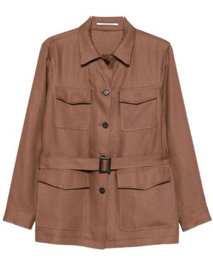 Tagliatore Light Jackets - Brown