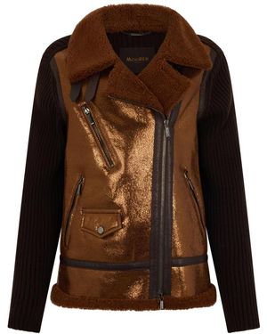 Moorer Light Jackets - Brown