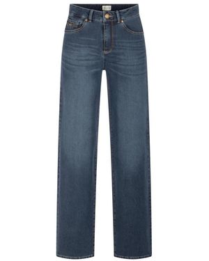 Seductive Jeans ,Blauw ,Denim Meron Denim Stijlvolle Mode Jeans