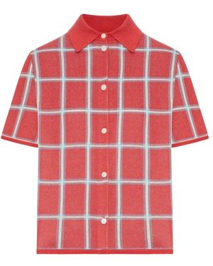 Guest In Residence Polo Shirts - Red