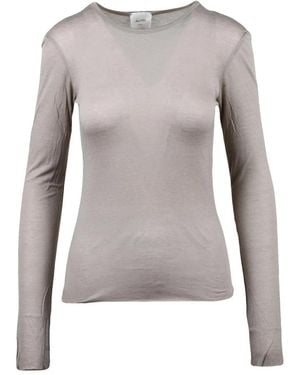 Alysi Long Sleeve Tops - Gris
