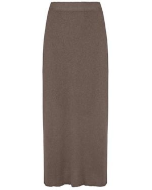 Bomboogie Maxi Skirts - Marrón