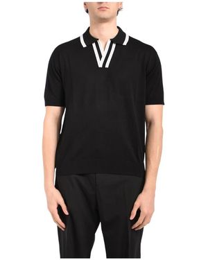 Paolo Pecora Polo Shirts - Black