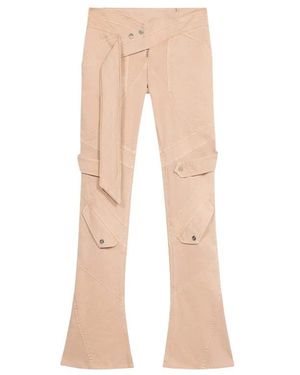 Blumarine Wide Trousers - Natural