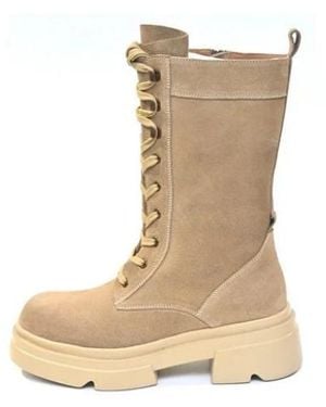 Emanuélle Vee Lace-Up Boots - Neutro