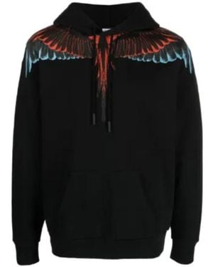 Marcelo Burlon Hoodies - Black