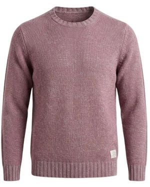 Bob Round-Neck Knitwear - Violet