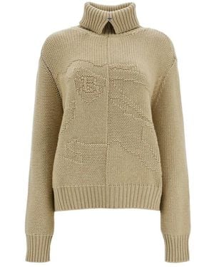 Burberry Cashmere Knitwear - Verde