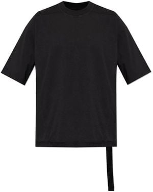 Rick Owens T-Shirt Mit Level T-Logo - Schwarz