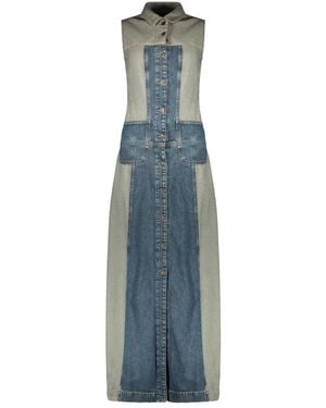 DIESEL Shirt Dresses - Bleu