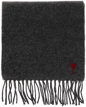 Ami Paris De Coeur Wollschal - Schwarz