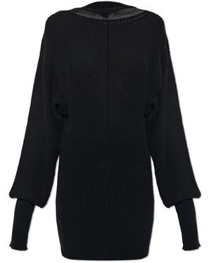 Rick Owens Round-Neck Knitwear - Nero