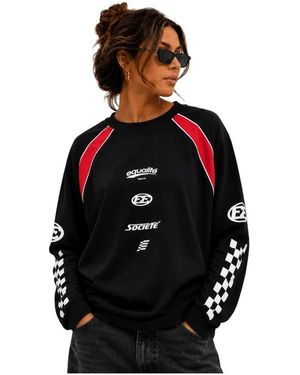 Equalite Lap Langarm T-Shirt - Schwarz